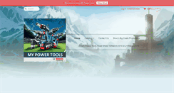 Desktop Screenshot of mypowertools.com.my